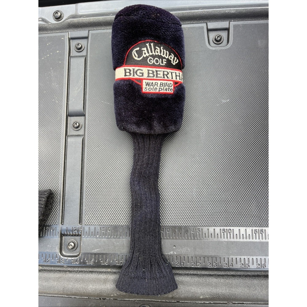 Callaway Big Bertha Driver #3 War Bird Soleplate Golf Club Head Cover